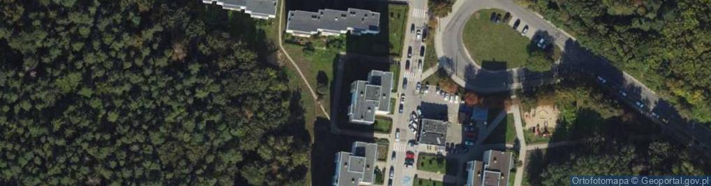 Zdjęcie satelitarne Wspólnota Mieszkaniowa ul Grunwaldzka 112 A B