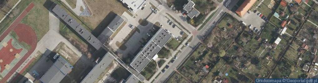 Zdjęcie satelitarne Wspólnota Mieszkaniowa ul.Harcerska 6 A, B w Gliwicach