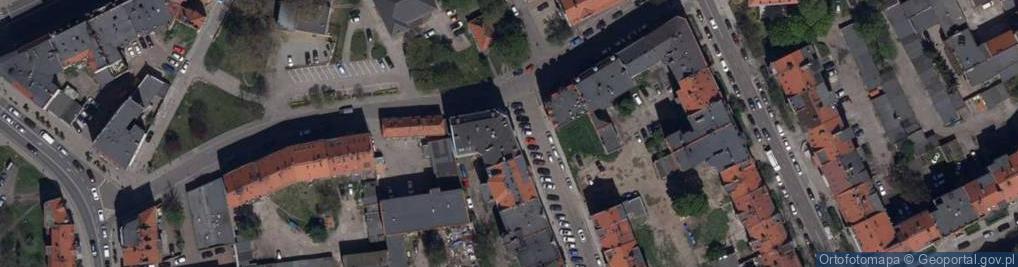 Zdjęcie satelitarne Wspólnota Mieszkaniowa ul.Hutników 20A