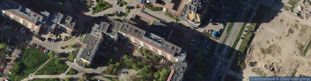 Zdjęcie satelitarne Wspólnota Mieszkaniowa ul.Hynka 16-20 Wrocław