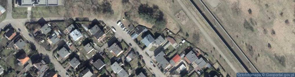 Zdjęcie satelitarne Wspólnota Mieszkaniowa ul.Jagiellońska 15 i of w Szczecinie