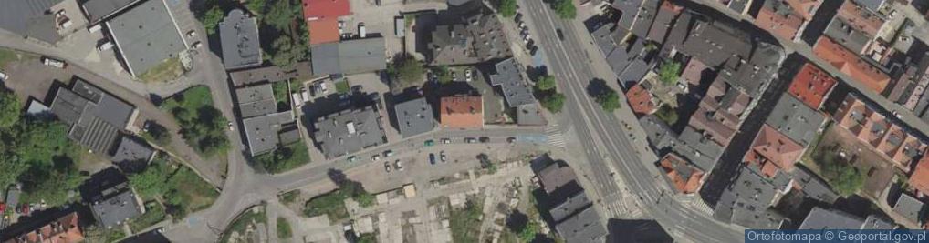 Zdjęcie satelitarne Wspólnota Mieszkaniowa ul.Karkonoska 8 Jelenia Góra