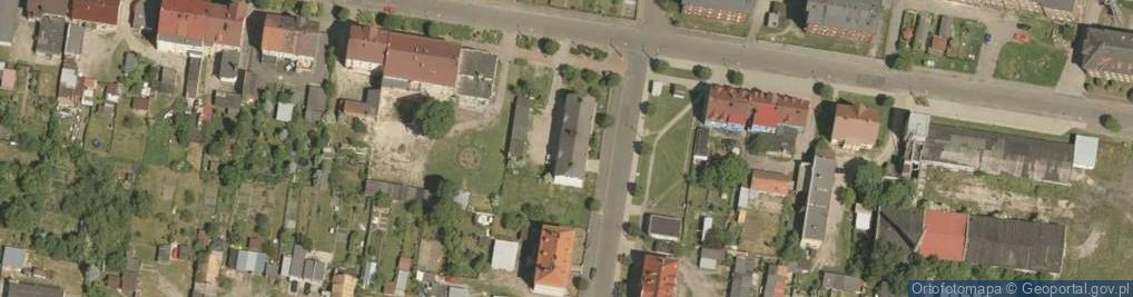 Zdjęcie satelitarne Wspólnota Mieszkaniowa ul.Karola Wojtyły 33 Węgliniec