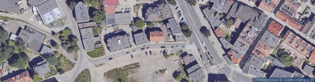 Zdjęcie satelitarne Wspólnota Mieszkaniowa ul.Kasprowicza 42 Jelenia Góra