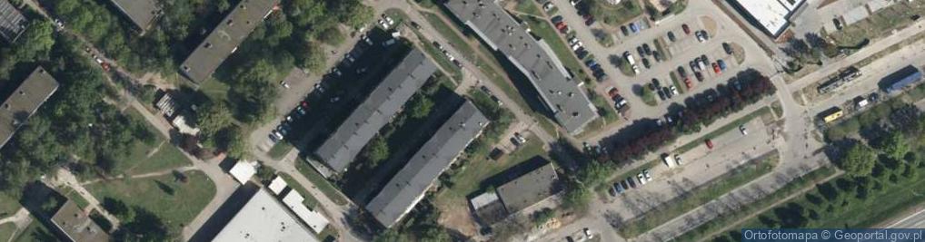 Zdjęcie satelitarne Wspólnota Mieszkaniowa ul.Kasztelańska 7A, Wrocław