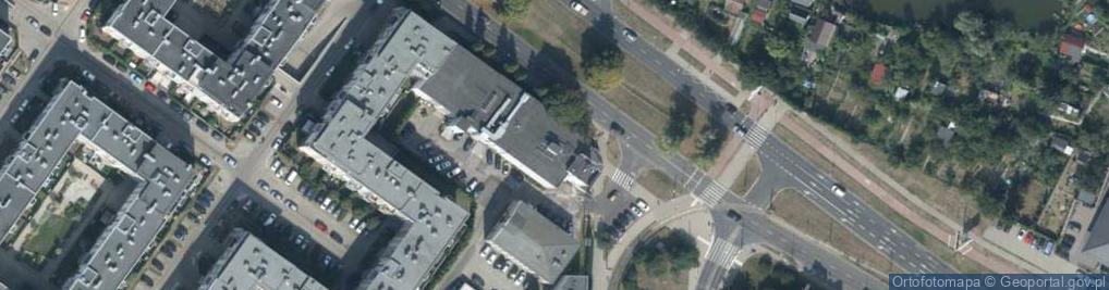 Zdjęcie satelitarne Wspólnota Mieszkaniowa ul.Kazimierska 1 - 1K w Szczecinie