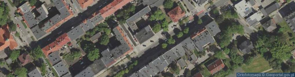 Zdjęcie satelitarne Wspólnota Mieszkaniowa ul.Kiepury 11 Jelenia Góra