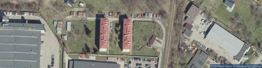 Zdjęcie satelitarne Wspólnota Mieszkaniowa ul.Kochanowskiego 51 i 53