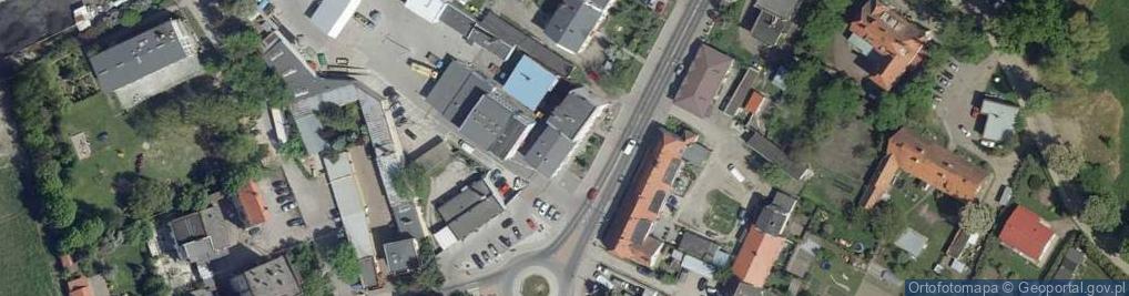 Zdjęcie satelitarne Wspólnota Mieszkaniowa ul.Kolejowa 16 w Sycowie