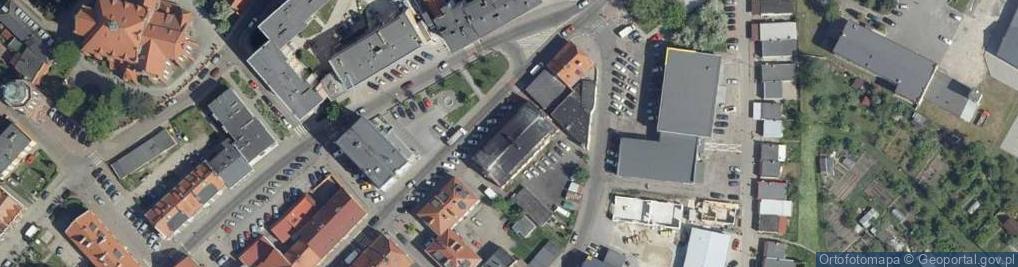 Zdjęcie satelitarne Wspólnota Mieszkaniowa ul.Kolejowa 18, Syców