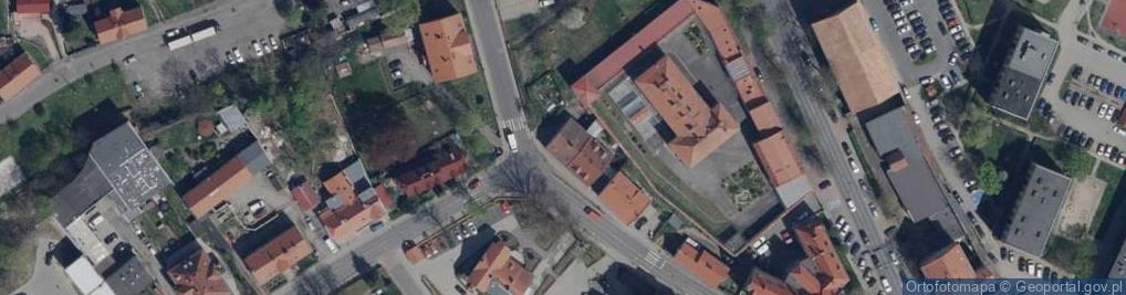 Zdjęcie satelitarne Wspólnota Mieszkaniowa ul.Kolejowa 21 A Gryfów Śląski
