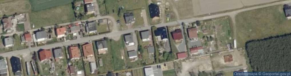 Zdjęcie satelitarne Wspólnota Mieszkaniowa ul.Kolejowa 3 w Dąbrowie