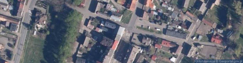 Zdjęcie satelitarne Wspólnota Mieszkaniowa ul.Konopnickiej 2 ul.Świerczewskiego 7 74-520 Cedynia