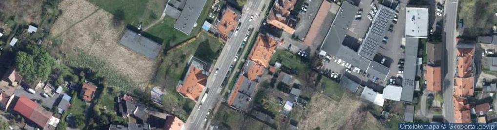 Zdjęcie satelitarne Wspólnota Mieszkaniowa ul.Kopernika 5 w Lubaniu