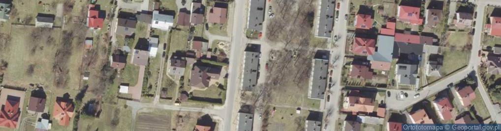 Zdjęcie satelitarne Wspólnota Mieszkaniowa ul.Korczaka 10 w Biłgoraju