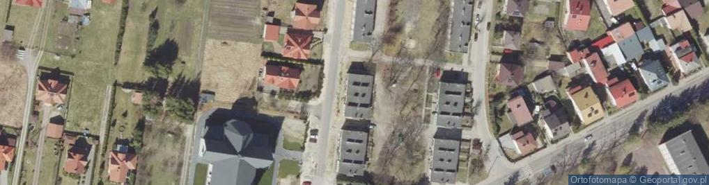Zdjęcie satelitarne Wspólnota Mieszkaniowa ul.Korczaka 6 w Biłgoraju