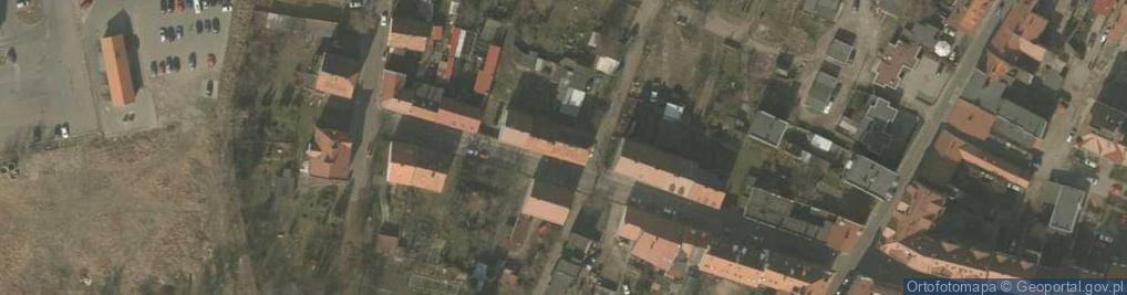Zdjęcie satelitarne Wspólnota Mieszkaniowa ul.Kościuszki 11 Środa Śląska