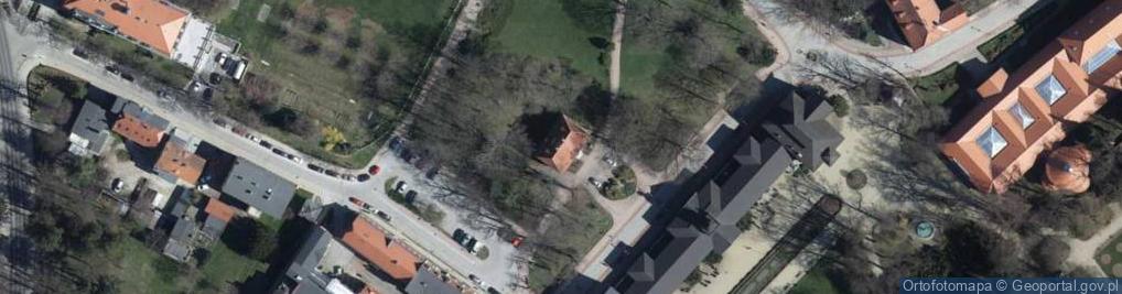 Zdjęcie satelitarne Wspólnota Mieszkaniowa ul.Kościuszki 20 w Szczawnie Zdroju