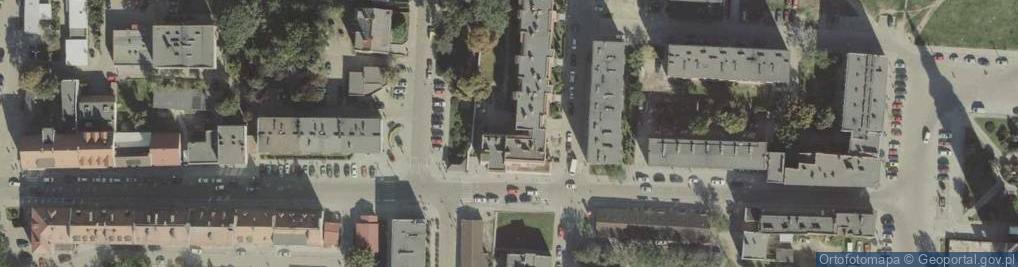 Zdjęcie satelitarne Wspólnota Mieszkaniowa ul.Kościuszki 4-6, Strzelin