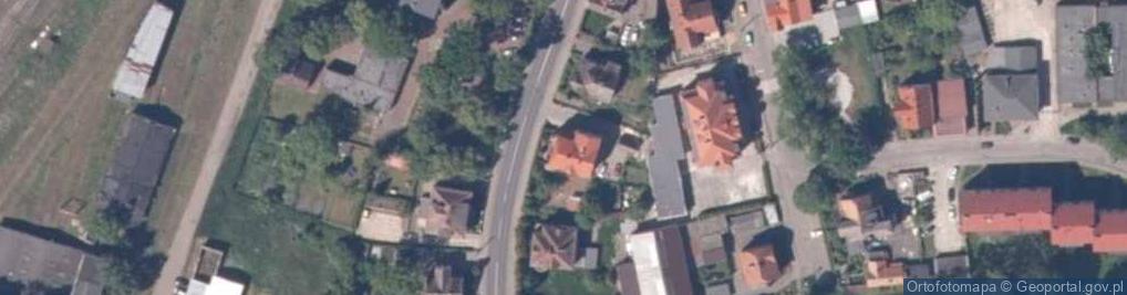 Zdjęcie satelitarne Wspólnota Mieszkaniowa ul.Kościuszki 5 w Gryficach