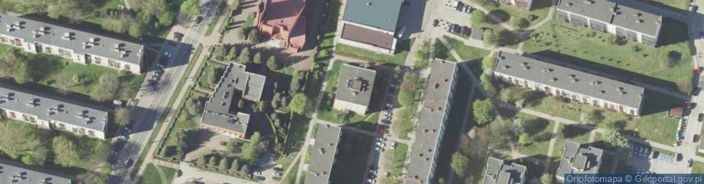 Zdjęcie satelitarne Wspólnota Mieszkaniowa ul.Kosynierów 4 w Świdniku