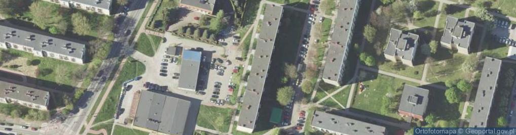Zdjęcie satelitarne Wspólnota Mieszkaniowa ul.Kosynierów 6A w Świdniku