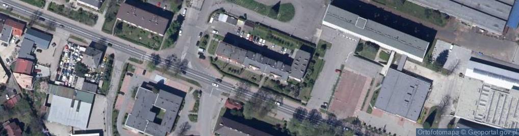 Zdjęcie satelitarne Wspólnota Mieszkaniowa ul.Krakowska 142 w Andrychowie