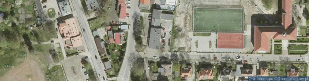Zdjęcie satelitarne Wspólnota Mieszkaniowa ul.Krotoszyńska 8 w Miliczu