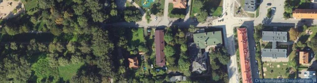 Zdjęcie satelitarne Wspólnota Mieszkaniowa ul.Krzywa 11