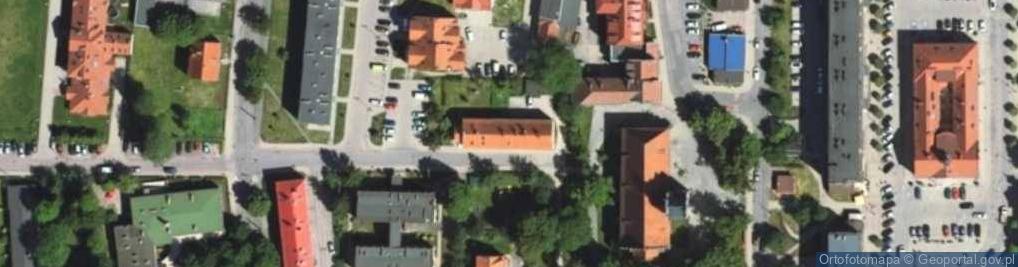 Zdjęcie satelitarne Wspólnota Mieszkaniowa ul.Krzywa 2