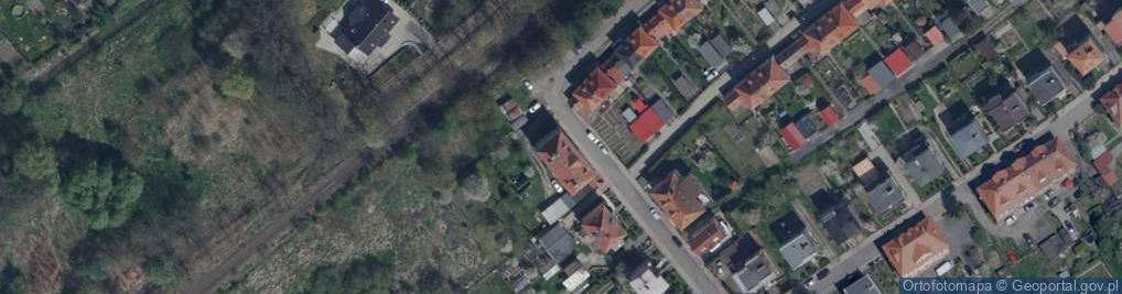 Zdjęcie satelitarne Wspólnota Mieszkaniowa ul.Łąkowa 5 w Lubaniu