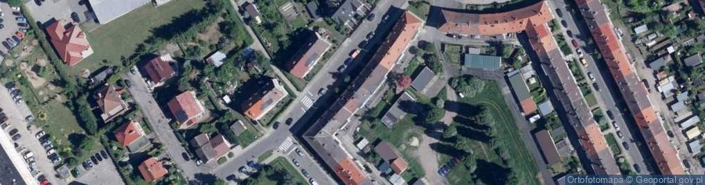 Zdjęcie satelitarne Wspólnota Mieszkaniowa ul.Lechicka 7, 73-110 Stargard Szczec.