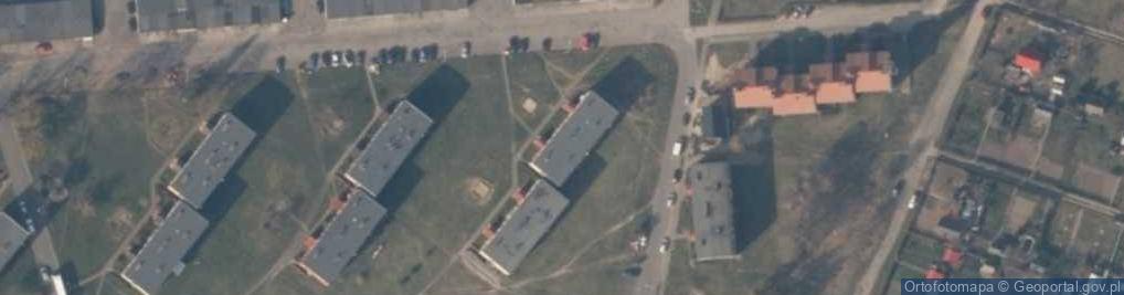 Zdjęcie satelitarne Wspólnota Mieszkaniowa ul.Leśna 8