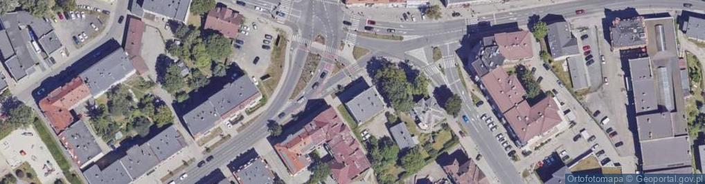 Zdjęcie satelitarne Wspólnota Mieszkaniowa ul.Lubańska 30 Jelenia Góra