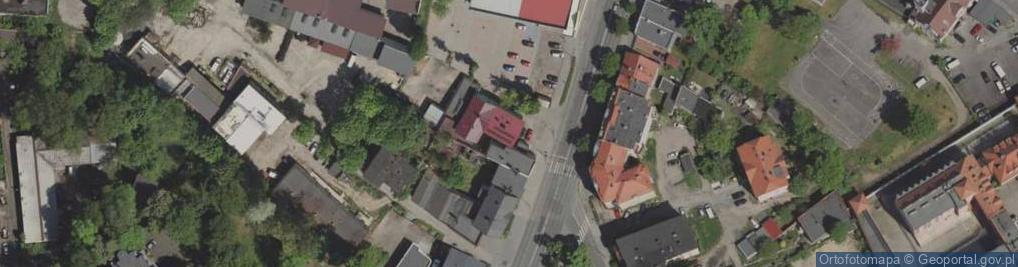 Zdjęcie satelitarne Wspólnota Mieszkaniowa ul.Majowa 9 Lubomierz