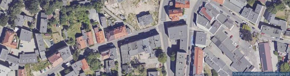 Zdjęcie satelitarne Wspólnota Mieszkaniowa ul.Malczewskiego 8 w Jeleniej Górze