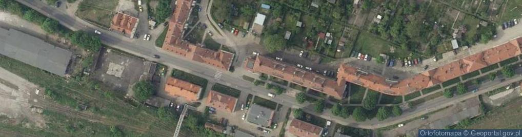 Zdjęcie satelitarne Wspólnota Mieszkaniowa ul.Matejki 12 w Oleśnicy