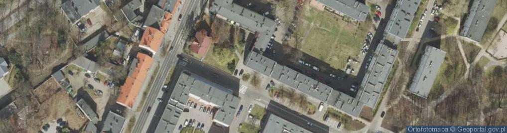 Zdjęcie satelitarne Wspólnota Mieszkaniowa ul.Mieszka i 1-9 65-040 Zielona Góra