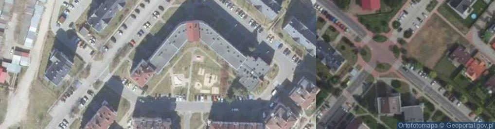 Zdjęcie satelitarne Wspólnota Mieszkaniowa ul.Mossego 1 Grodzisk WLKP