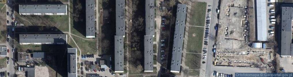Zdjęcie satelitarne Wspólnota Mieszkaniowa ul.Nałkowskiej 9A