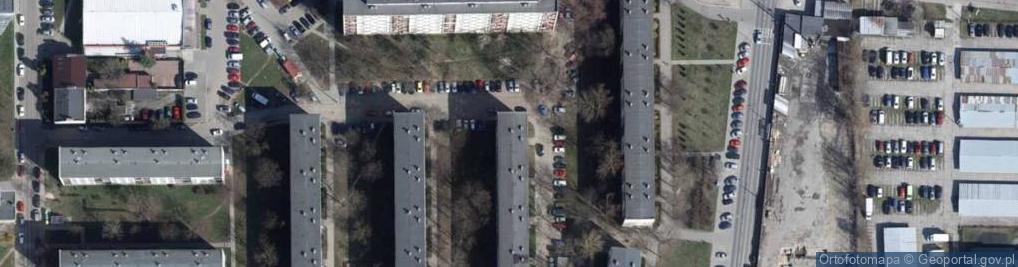 Zdjęcie satelitarne Wspólnota Mieszkaniowa ul.Nałkowskiej 9