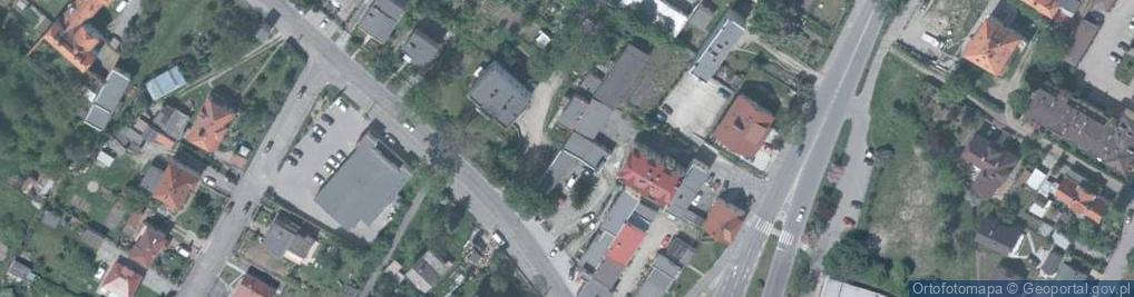 Zdjęcie satelitarne Wspólnota Mieszkaniowa ul.Nasławicka 6, Ręków