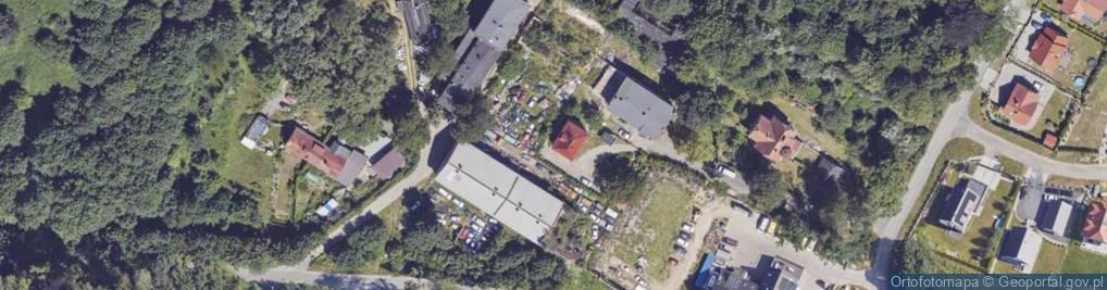 Zdjęcie satelitarne Wspólnota Mieszkaniowa ul.Nowowiejska 73 Jelenia Góra