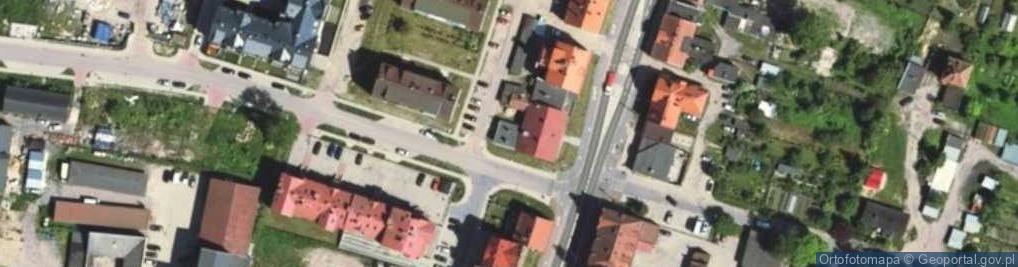 Zdjęcie satelitarne Wspólnota Mieszkaniowa ul.Ogrodowa 2 -ul.1 Maja 13