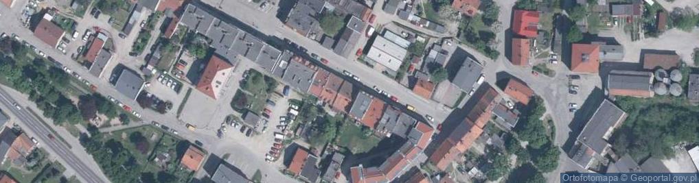Zdjęcie satelitarne Wspólnota Mieszkaniowa ul.Okulickiego 10 Kąty Wrocławskie