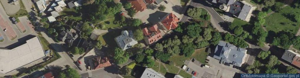 Zdjęcie satelitarne Wspólnota Mieszkaniowa ul.Opitza 19 Bolesławiec