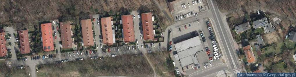 Zdjęcie satelitarne Wspólnota Mieszkaniowa ul.Oriona 20 Gliwice