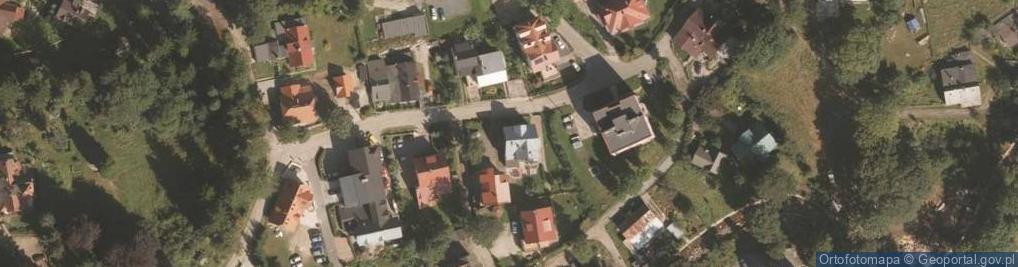 Zdjęcie satelitarne Wspólnota Mieszkaniowa ul.Partyzantów 1 Szklarska Poręba