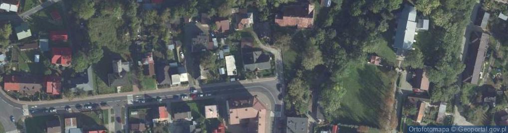 Zdjęcie satelitarne Wspólnota Mieszkaniowa ul.Partyzantów 13