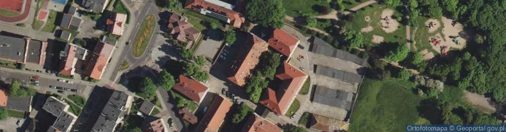 Zdjęcie satelitarne Wspólnota Mieszkaniowa ul.Piaskowa 3 Bolesławiec